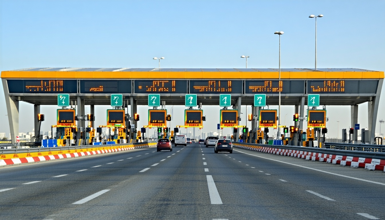 Advanced toll management dashboard for Dubai drivers